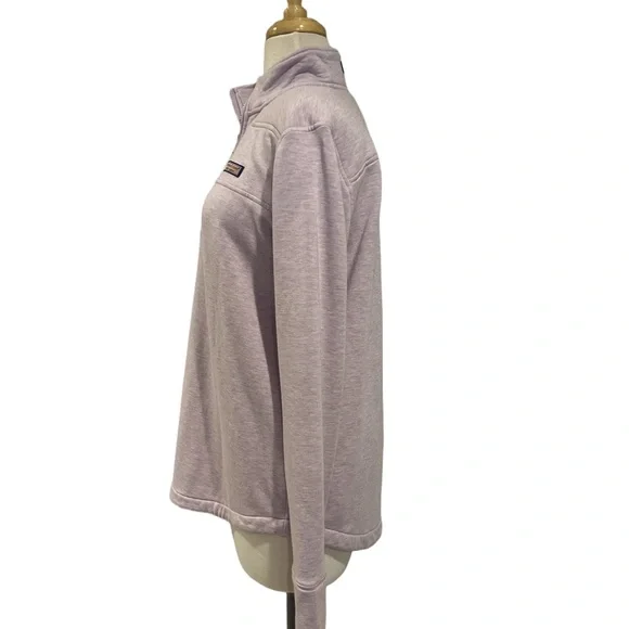 Vineyard Vines Women's Dreamcloth Shep Quarter-Zip Pullover Shirt - Picture 4 of 10